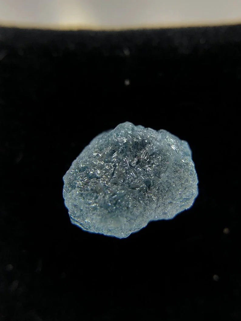 2.10Ct Natural Rough Blue Color Diamond