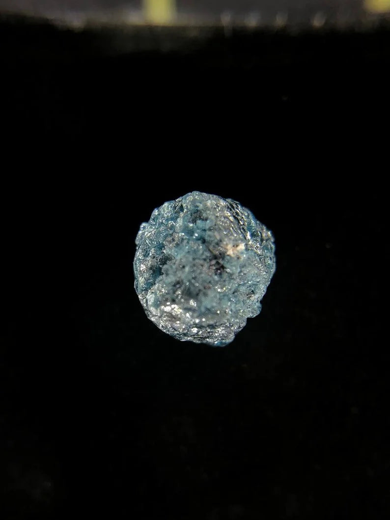 0.82Ct Natural Rough Blue Color Diamond