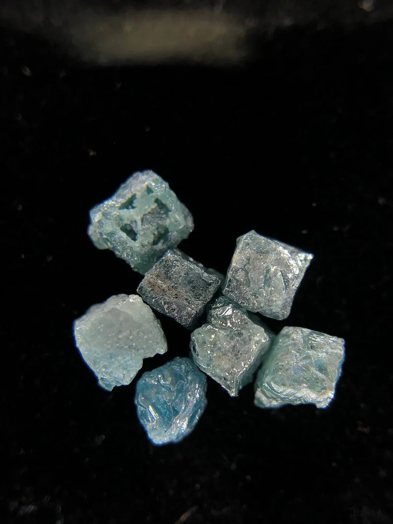 3Ct Natural Blue Rough Uncut Diamond