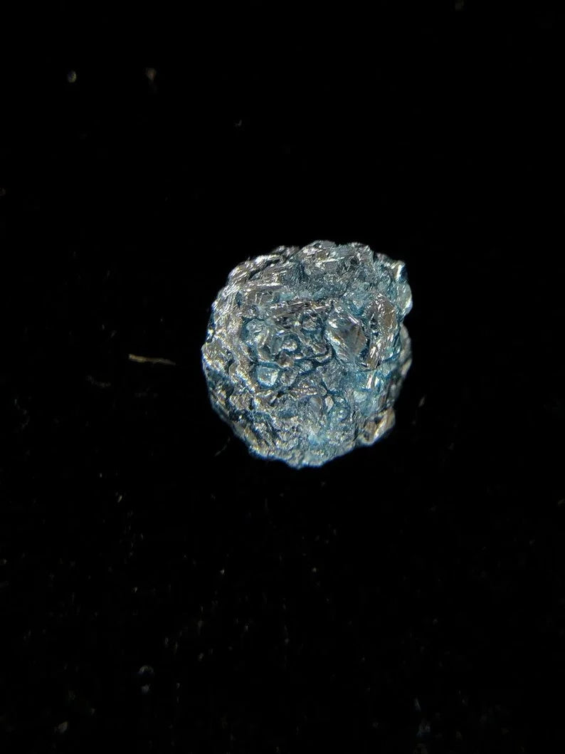1.01Ct Uncut Blue Natural Raw Diamond
