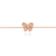 Gold tennis bracelet with brilliant diamond bracelet detailing for women