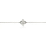 0.50 ct lab grown diamond bracelet for women with small sparkling diamonds on a delicate chain, dainty and elegant everyday jewelry
