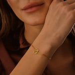 rose gold bracelet with dainty gold bracelet styling and elegant gold beaded bracelet luxury finish.