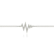 lab grown diamonds tennis bracelet with sustainable sparkle and diamond bracelet gold luxury jewelry style.