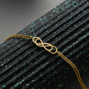 Moissanite tennis bacelet with shining stones and premium chain style