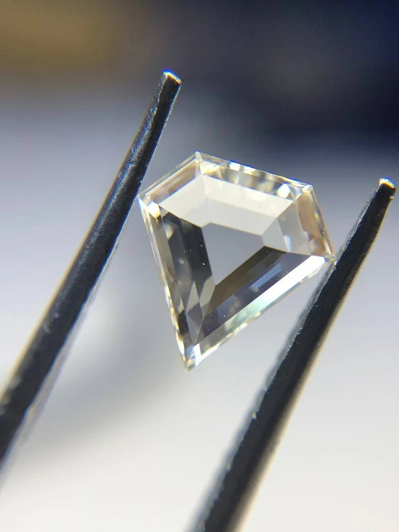 0.52Ct Shield Cut Lab Created Diamond