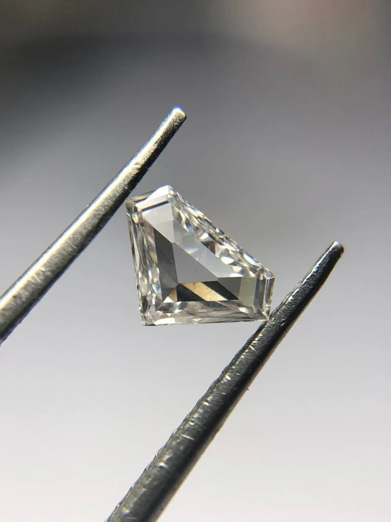 0.51Ct Shield Cut Lab Created Diamond