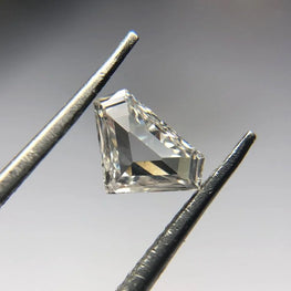 0.51Ct Shield Cut Lab Created Diamond