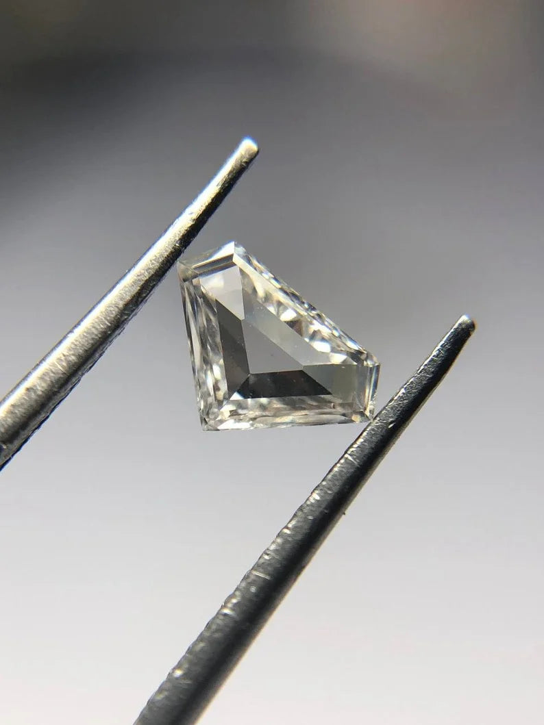 0.51Ct Shield Cut Lab Created Diamond