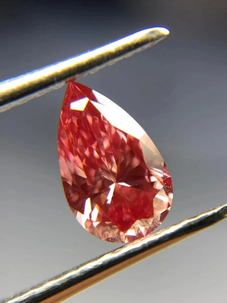 0.50Ct Vivid Pink Lab Grown Fancy Diamond