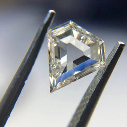 0.52Ct Shield Cut Lab Created Diamond