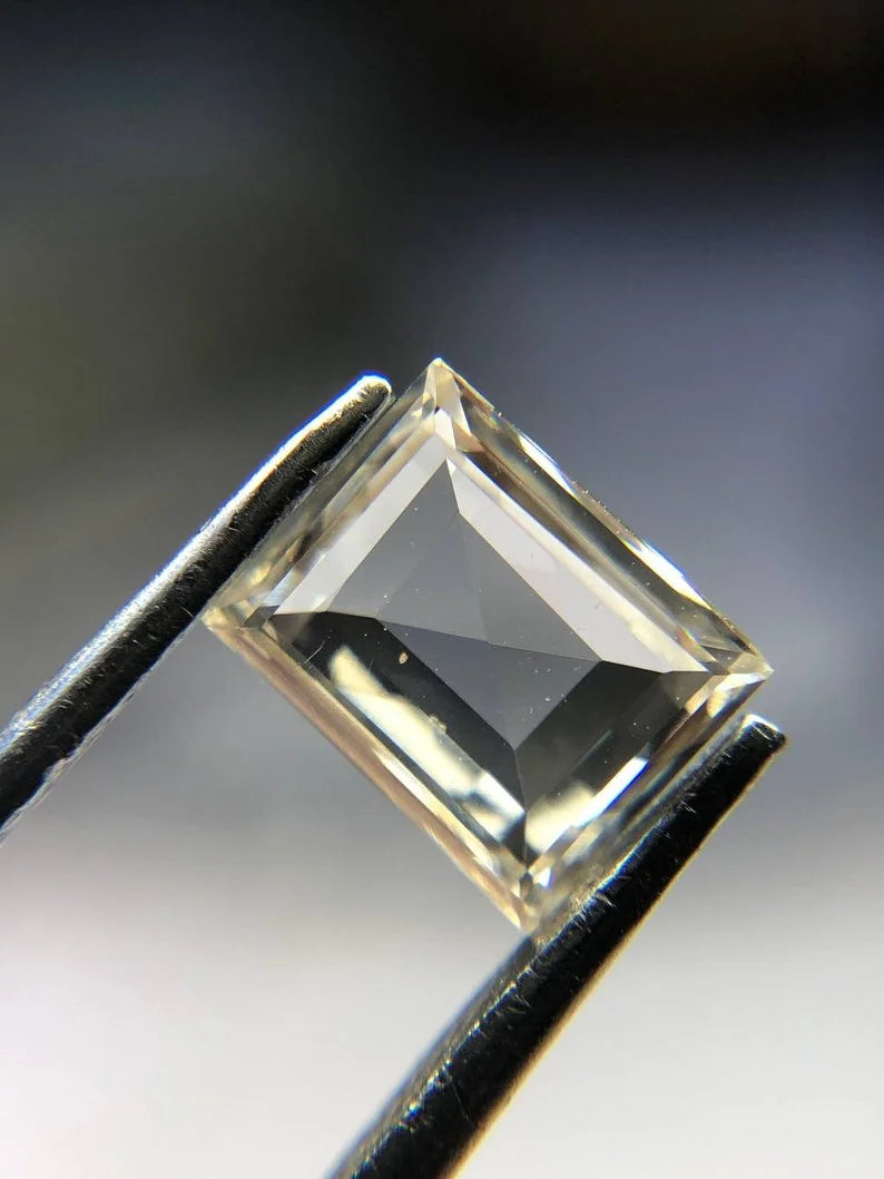 0.68Ct Emerald Cut Lab Grown Diamond