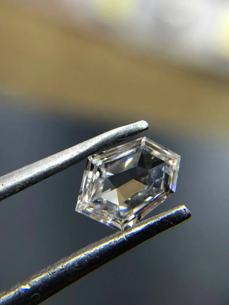 0.24Ct Hexagon Cut Lab Created Diamond