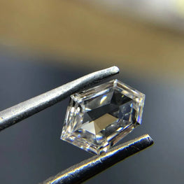 0.24Ct Hexagon Cut Lab Created Diamond