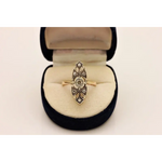 Vintage style lab grown diamond ring round cut stone delicate and timeless engagement jewelry
