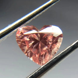 0.38Ct Heart Lab Grown Fancy Diamond