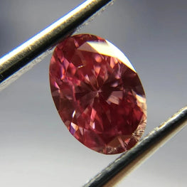0.78Ct Lab Created Oval Cut Diamond