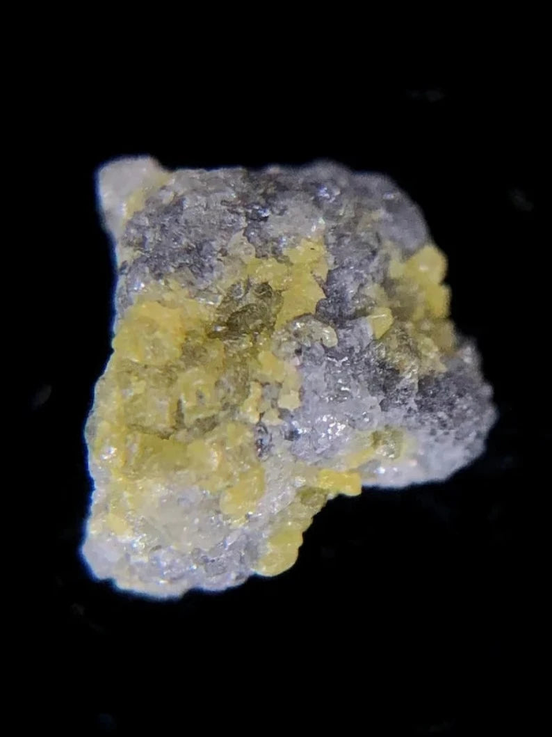 0.91Ct Grey/Yellow Earth Mined Raw Diamond