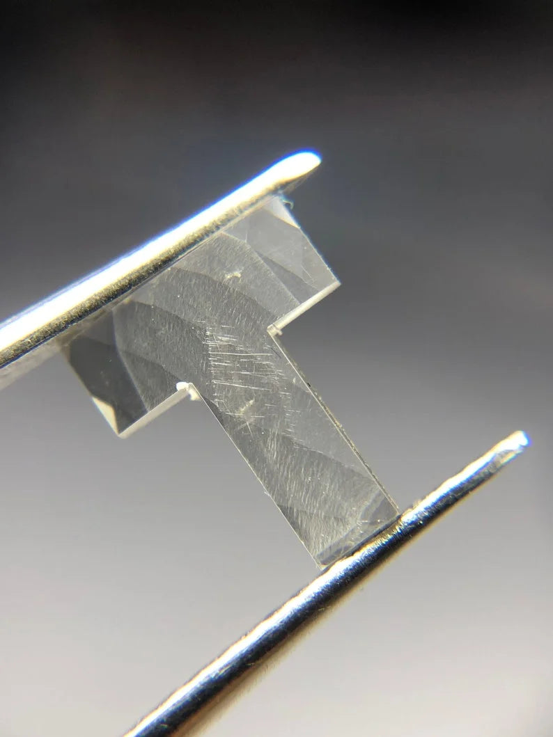 Initial Letter 'T' Lab Created Loose Diamond