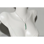 0.25 ct lab grown diamond pendant necklace with brilliant sparkle in elegant minimalist jewelry design