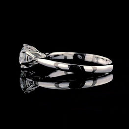 Timeless Round Cut Moissanite Delicate Ring