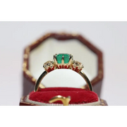 lassic lab created gemstone ring with oval amethyst stone and sparkling diamond band