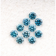 lab grown diamond tennis necklace, lab grown diamond , blue lab grown diamond  and lab grown diamond tennis bracelet 4 ct luxury jewelry design