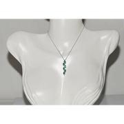 0.25 ct lab grown diamond pendant necklace with brilliant sparkle in elegant minimalist jewelry design
