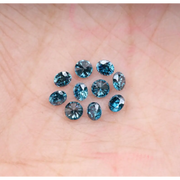 lab grown diamond tennis necklace, lab grown diamond , blue lab grown diamond  and lab grown diamond tennis bracelet 4 ct luxury jewelry design