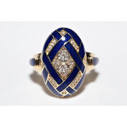 Designer lab created gemstone ring with morganite stone and shimmering diamond accents