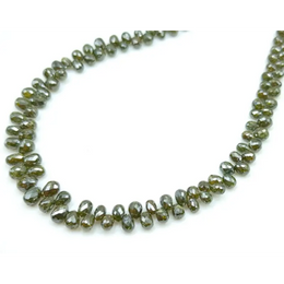 briolette beads, green diamond beads, what is difference between lab grown diamond and natural diamond, what's the difference between lab diamonds and natural, where to buy natural diamond engagement rings