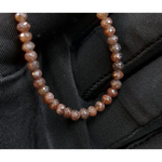 rondelle beads, brown diamond beads, diamond, what is a natural diamond ring, natural diamond vs real diamond, lab grown or natural diamonds comparison.