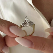 4 carat pear cut diamond with elongated teardrop shape and exceptional brilliance