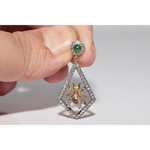 0.80 Ct lab grown diamond pendant with round brilliant cut, elegant solitaire necklace for everyday wear and gifting
