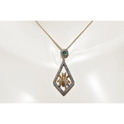 0.80 Ct lab grown diamond pendant with round brilliant cut, elegant solitaire necklace for everyday wear and gifting