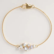Pandora diamond bracelet paired with womens tennis bracelet and diamond bracelet for women luxury style.