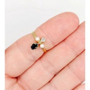 High quality lab grown diamond stone with excellent cut and brilliance suitable for custom jewelry making