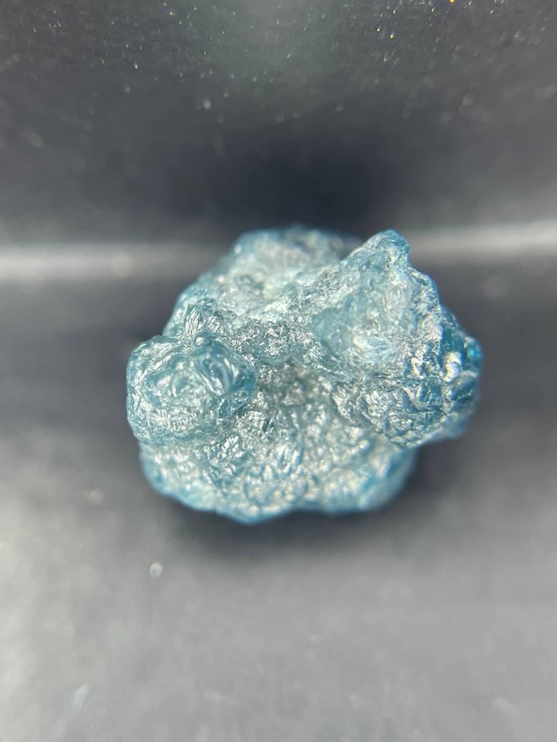 Untouched Beauty – 3.90Ct Blue Raw Loose Diamond for Wedding Ring Designs.