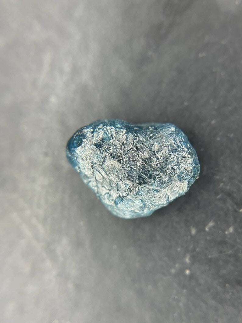 Blue and Bold –1.13Ct Uncut Loose Diamond for Distinctive Wedding Jewelry.