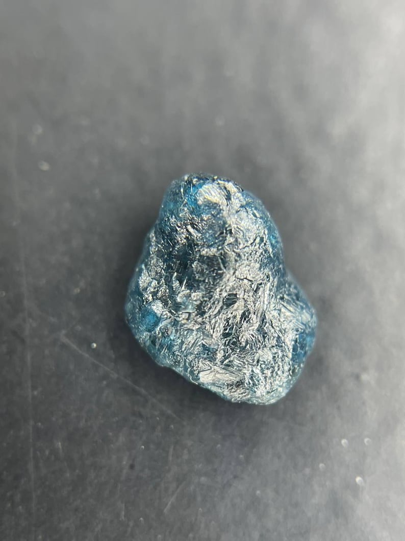 Blue and Bold –1.13Ct Uncut Loose Diamond for Distinctive Wedding Jewelry.