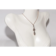 2.50 ct natural rose cut diamond pendant with vintage design in fine handcrafted jewelry