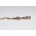2.50 ct natural rose cut diamond pendant with vintage design in fine handcrafted jewelry