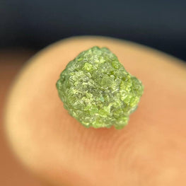 1.59 Ct Natural Green Rough Raw Diamond For Wedding Ring