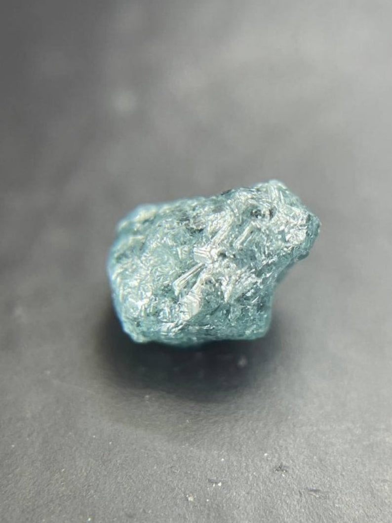 0.66Ct Blue Uncut Rough  Diamond