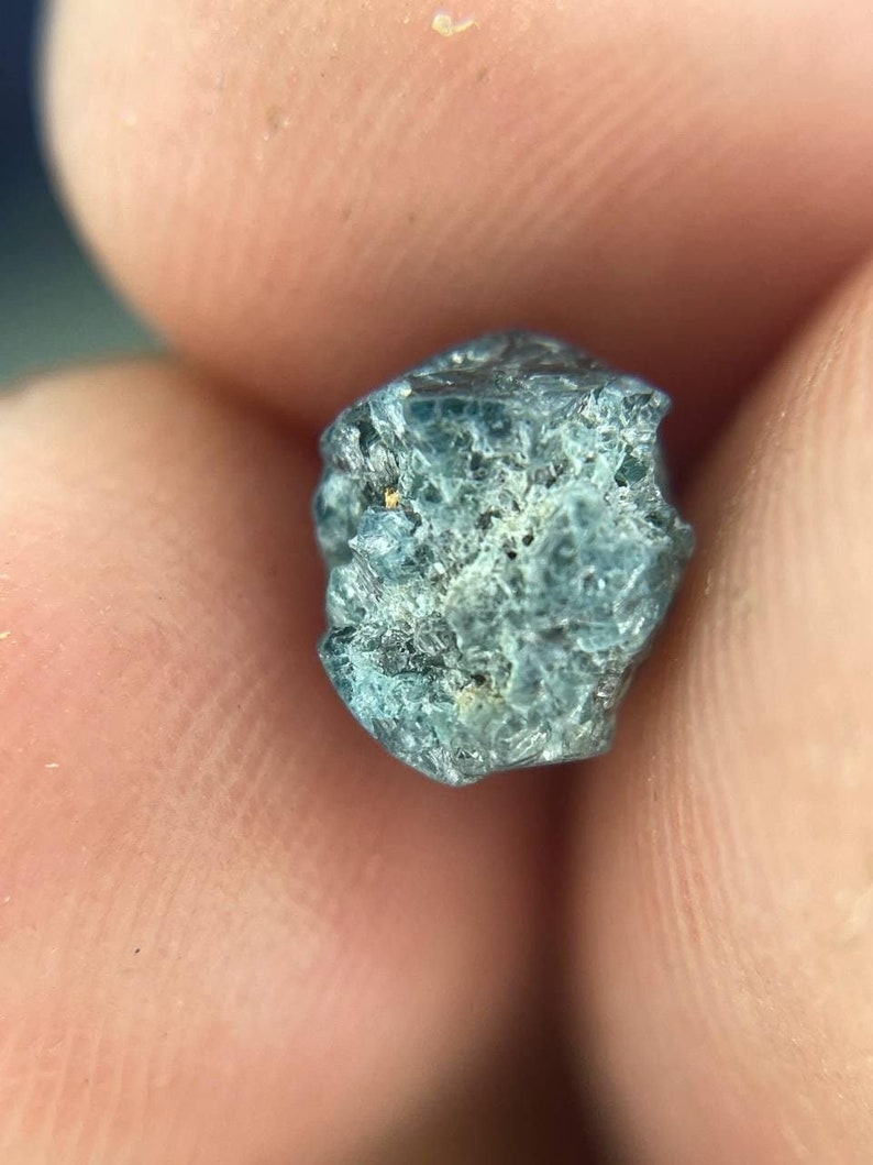 Uncut and Untamed –2.16Ct Blue Loose Diamond for Unique Bridal Designs.