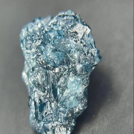 Ethically Sourced 1.36Ct Blue Raw Diamond for Meaningful Wedding Jewelry.