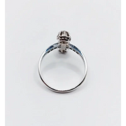 Close-up of lab created diamond with stunning sparkle and clarity ideal for custom engagement ring design