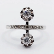 Close-up of lab created diamond with stunning sparkle and clarity ideal for custom engagement ring design