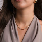 8.69 ct lab grown diamond tennis necklace with brilliant sparkling diamonds in a classic elegant fine jewelry design