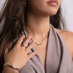 8.69 ct lab grown diamond tennis necklace with brilliant sparkling diamonds in a classic elegant fine jewelry design